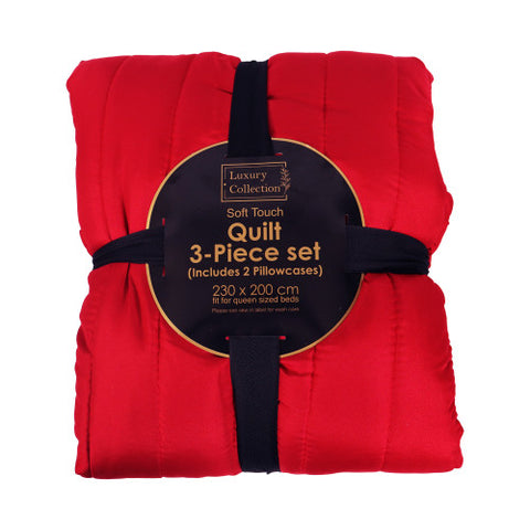 3 Piece Soft Touch Quilt