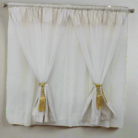 Lined Kitchen Curtain