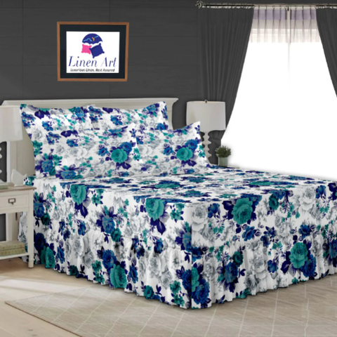 5 Piece Frilled Combo Set Double