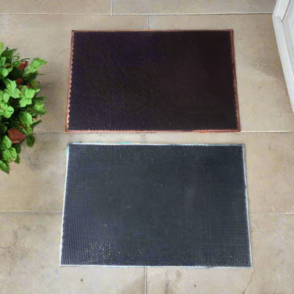 Rubber Door Mat with Scraper Studs – My Home Centre